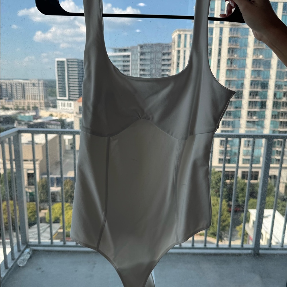 Abercrombie & Fitch White Bodysuit